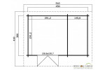 Killian Log Cabin 5.1m x 4.1m